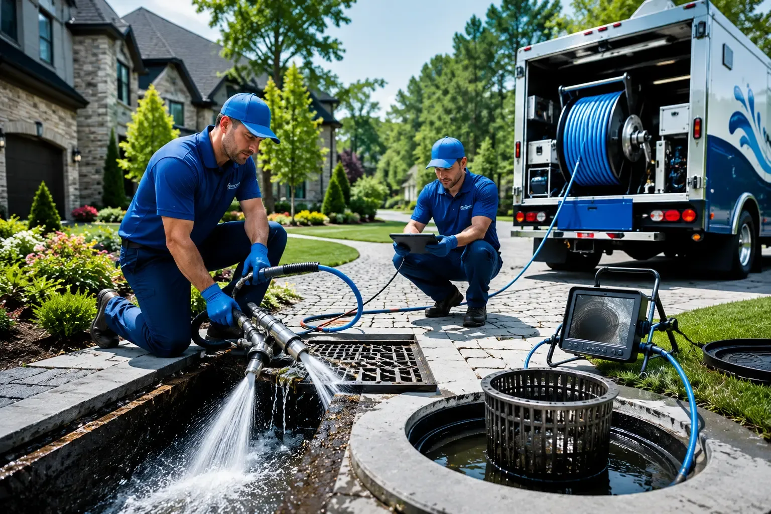 Local outdoor drain cleaning professionals in Whitmer, WV